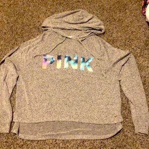 Pink light hoodie